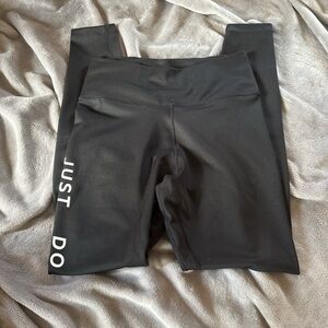 Nike Black Leggings Athletic Fit